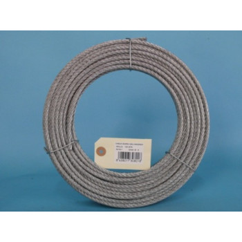 CABLE 6X19+1 08MM 100 MT