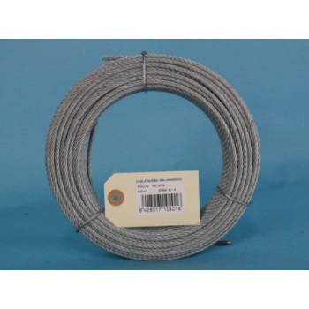 CABLE 6X7+1 4MM 100 MT